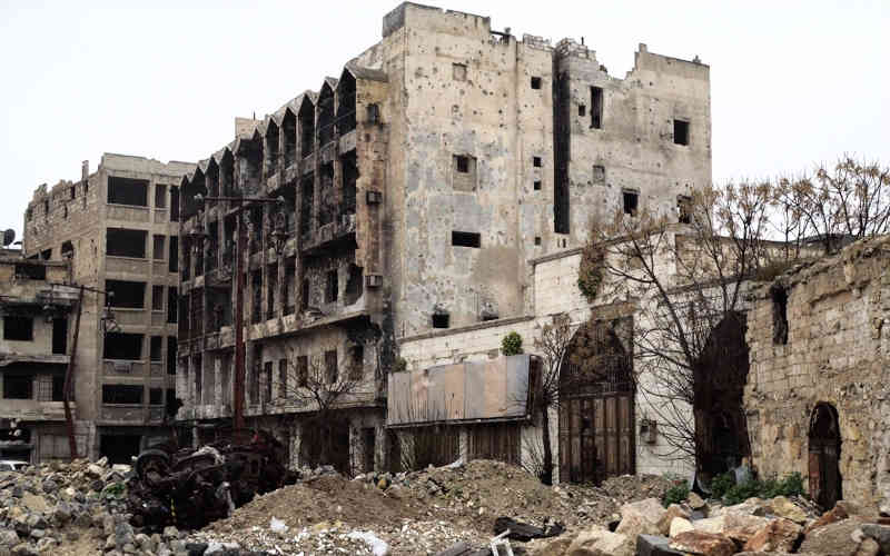 Siria-destruicao-Aleppo