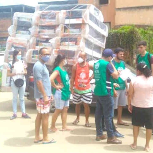 A Agência Adventista de Desenvolvimento e Recursos Assistenciais (ADRA) foi uma das primeiras a enviar ajuda humanitária na Bahia. foto: Reprodução